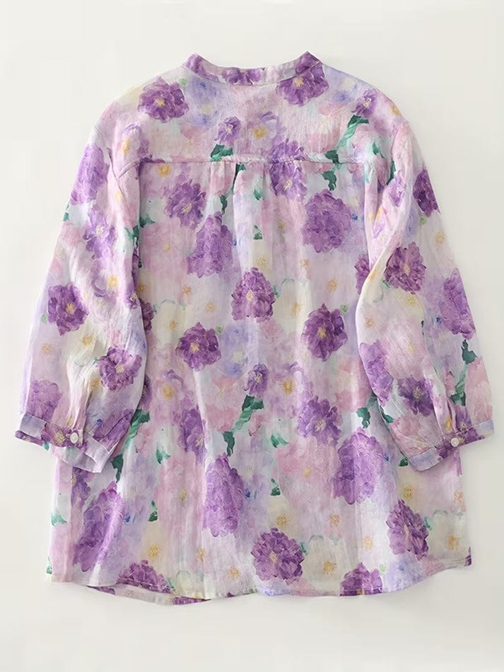 Pure Cotton Printed Full Sleeve Casual Shirt