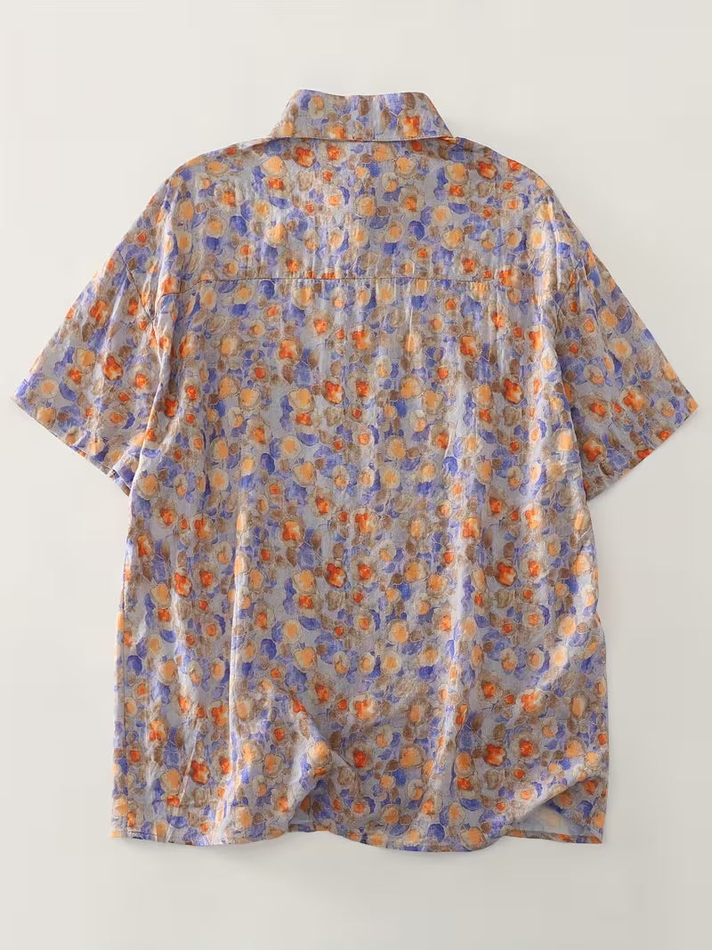 Premium Comfort Fit Cotton Printed Women’s Shirt✨