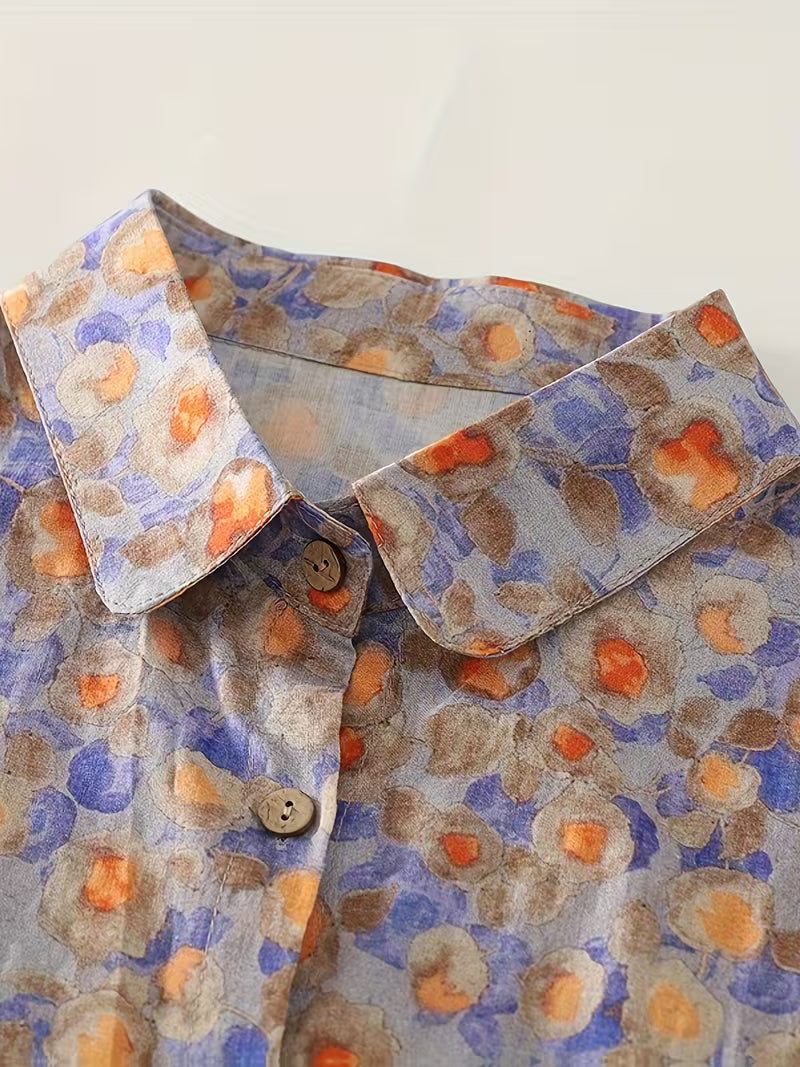 Premium Comfort Fit Cotton Printed Women’s Shirt✨