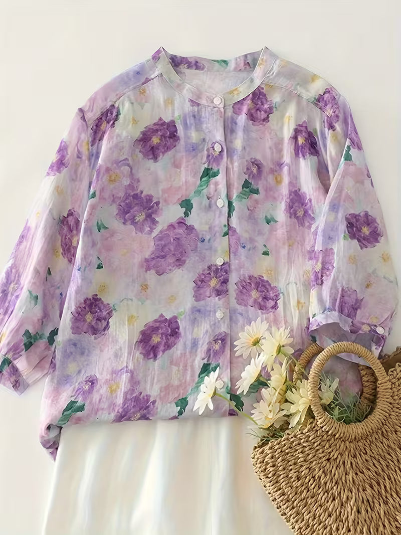 Elegant Casual Wear Pure Cotton Printed Shirt