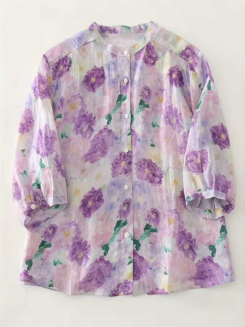 Elegant Casual Wear Pure Cotton Printed Shirt