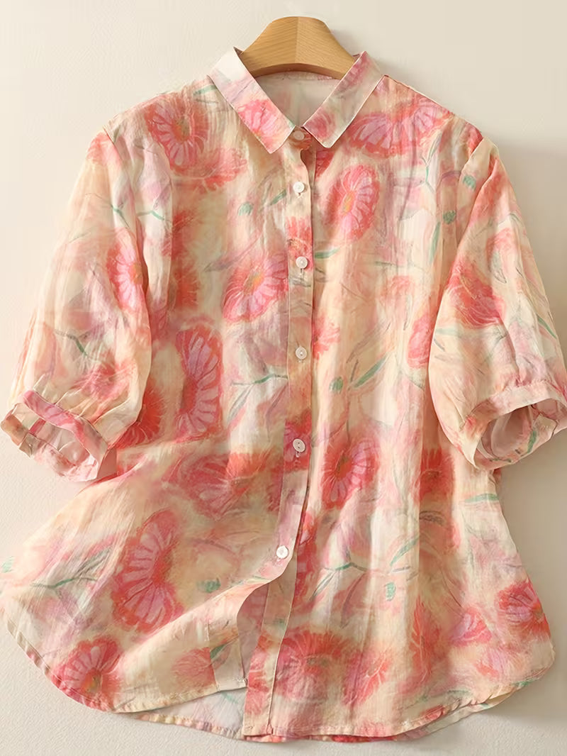 Comfort Fit Pure Cotton Printed Casual Shirt