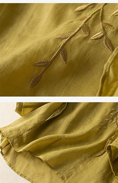 Pure Cotton Comfort Wear Embroidery Top
