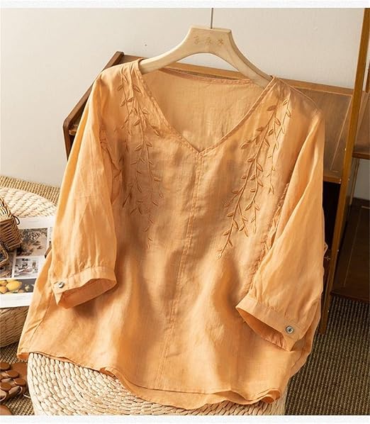 Pure Cotton Comfort Wear Embroidery Top