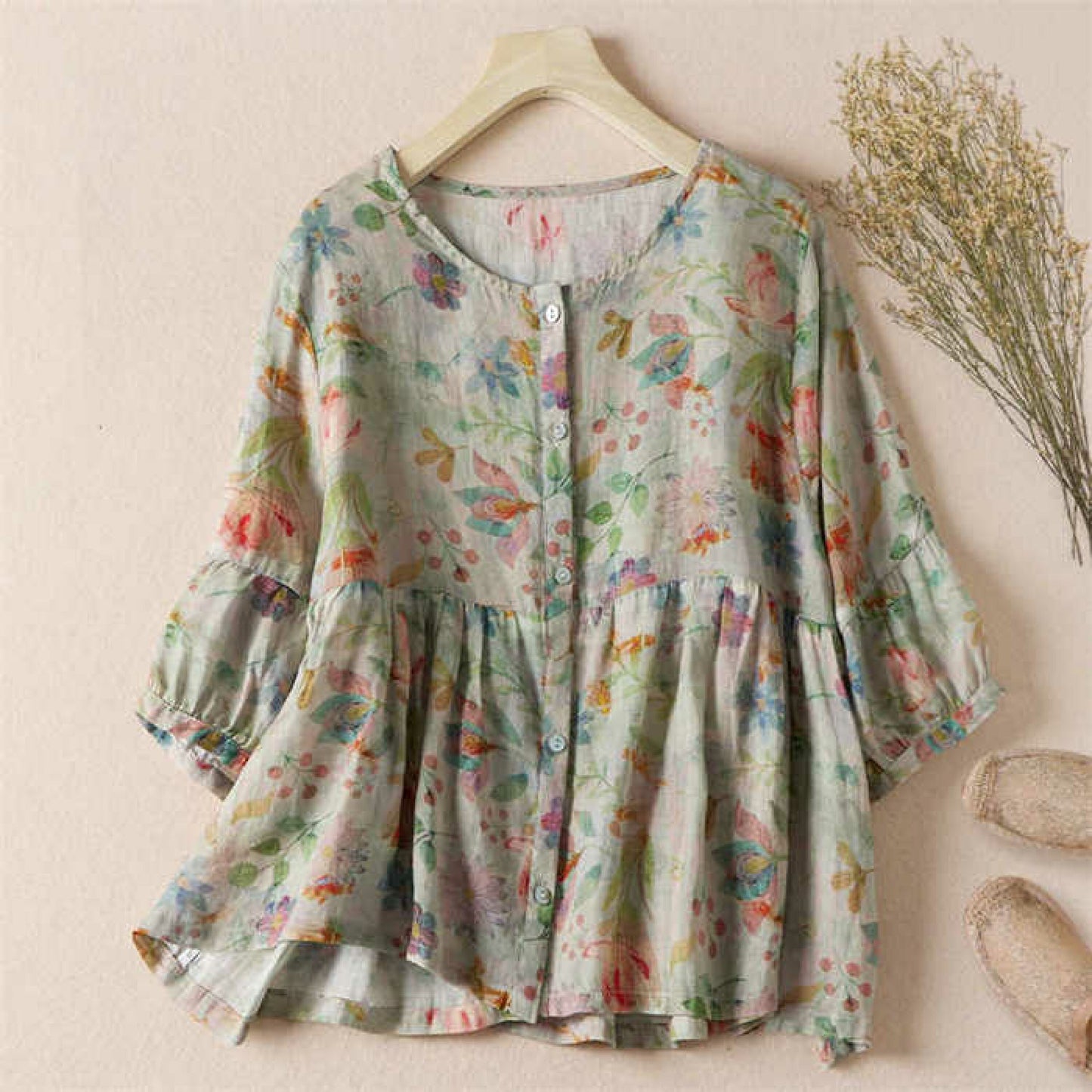 Pure Cotton Digital Printed Shirt